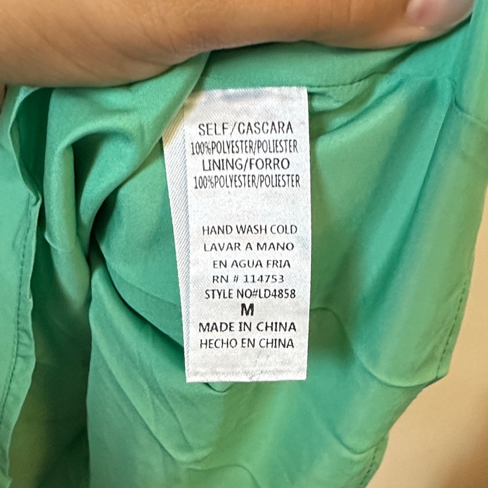 The Clothing Company Floral Teal and Pink Mini Dress - Picture 7 of 9